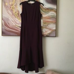 Womens Calvin Klein Deep Purple Dress